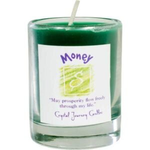 Money votive soy candle