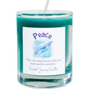 Peace votive soy candle