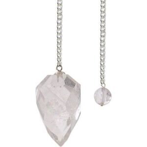 Pendulum light diffuser clear quartz