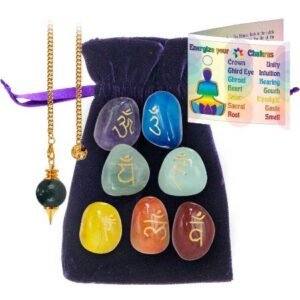 Chakra energizing stones kit