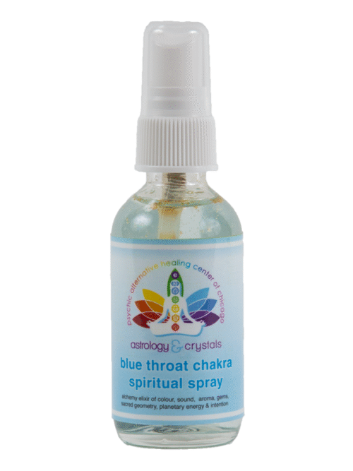Blue - throat chakra spray blend