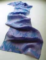 Indigo - third eye chakra scarf