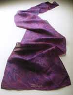 Violet - crown chakra scarf